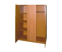 Шкаф для одежды ДСП двухстворчатый ,шкафы для одежды в общежития,дома отдыха от производителя по низ | dobob.org - 2