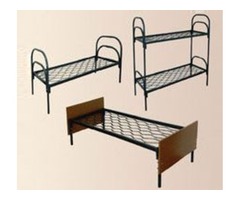 Двухъярусные металлические кровати с прокатной пружиной оптом | dobob.org - 4