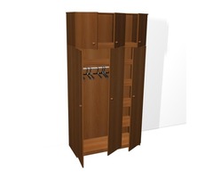 Шкафы из ЛДСП комбинированные, шкафы платяные от производителя | dobob.org - 3