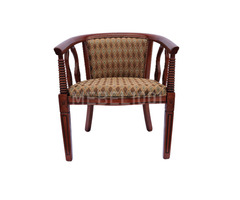 Чайное кресло В-5 с деревянными подлокотниками и мягким сиденьем | dobob.org - 2