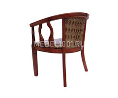 Чайное кресло В-5 с деревянными подлокотниками и мягким сиденьем | dobob.org - 4