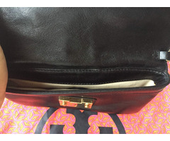 Клатч tory burch черный кожа сумка женская аксессуар оригинал кожаная бренд | dobob.org - 4