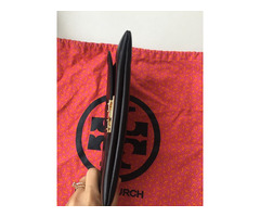 Клатч tory burch черный кожа сумка женская аксессуар оригинал кожаная бренд | dobob.org - 7