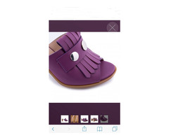 Сабо loriblu италия 39 размер кожа сиреневые фиолетовые каблук 8 см босоножки обувь женская лето | dobob.org - 5