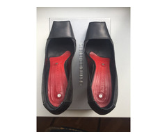 Туфли gianmarco lorenzi италия 39 размер кожа черные платформа 1см каблук 10 шпилька женские кожаные | dobob.org - 3