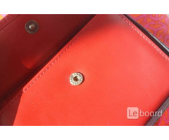 Кошелек женский новый capika италия кожа красный кожаный аксессуары женские сумки размер средний | dobob.org - 7