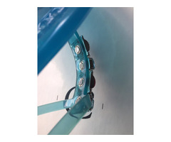 Сланцы сандалии новые casadei италия 39 размер голубые силикон стразы сваровски кристаллы swarovski | dobob.org - 6