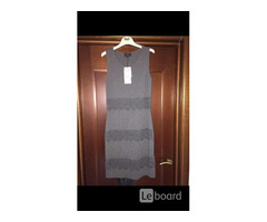 Платье новое luisa spagnolli италия м 46 серое шерсть ангора футляр вечернее нарядное коктельное сти | dobob.org - 1