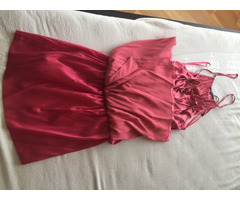 Платье сарафан новый patrizia pepe италия 42 44 46 s m размер розовое коралл цвет ткань атлас шелк | dobob.org - 4