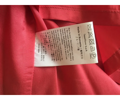 Платье сарафан новый patrizia pepe италия 42 44 46 s m размер розовое коралл цвет ткань атлас шелк | dobob.org - 6