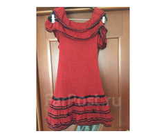 Платье новое dolce&gabbana м 46 s 42 44 шерсть вязаное оранж оранжевое сарафан туника | dobob.org - 2