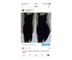Платье футляр новое sisley 44 46 м черное сарафан вискоза миди длина по фигуре мягкое стретч вечерне | dobob.org - 3