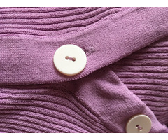 Кофта новая ad style италия 44 46 м s женская фиолетовая лапша вязаная лаванда | dobob.org - 5