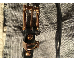 Брюки новые elegance италия 46 м серые тонкие летние классика прямые | dobob.org - 6
