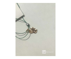 Кулон подвеска маска серебро позолота адамас на цепочку цепь украшение ювелирное драгоценности | dobob.org - 3