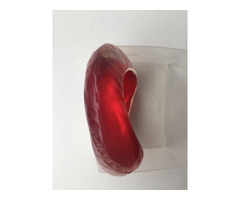 Браслет новый miss sixty красный прозрачный пластик широкий круглый бижутерия вишневый размер средни | dobob.org - 5