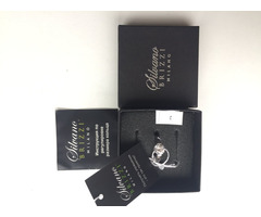 Кольцо новое серебро камень фианит циркон 16-19 раздвижное украшение ювелирной женское аксессуары | dobob.org - 1