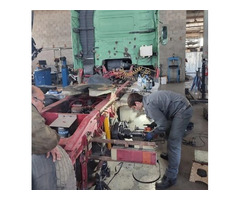 Станок для ремонта оси грузового автомобиля | dobob.org - 1